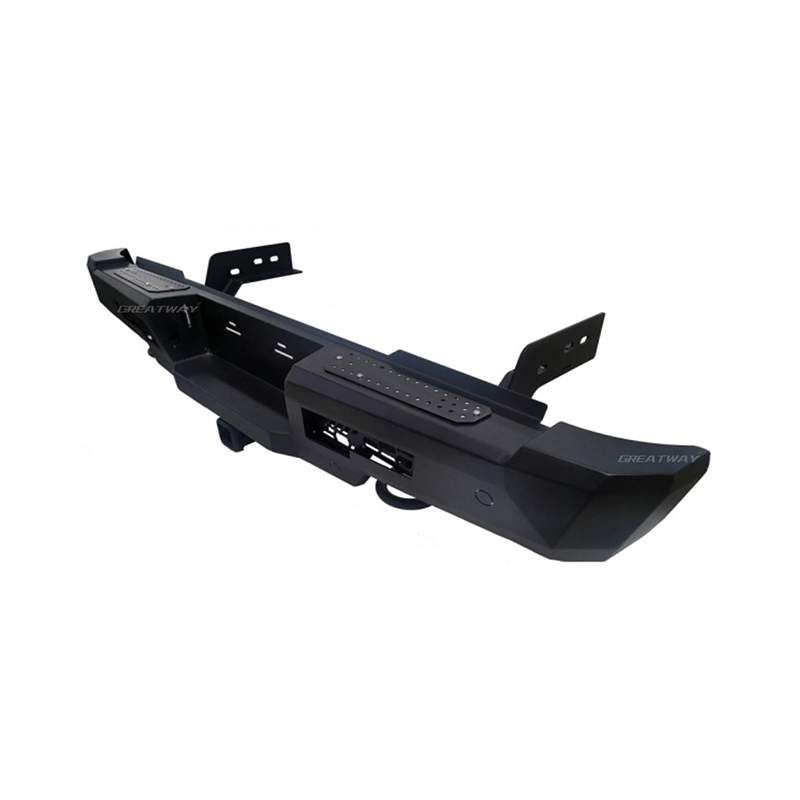 Rear Black Step Bumper Assembly Rear Black Step Bumper Assembly