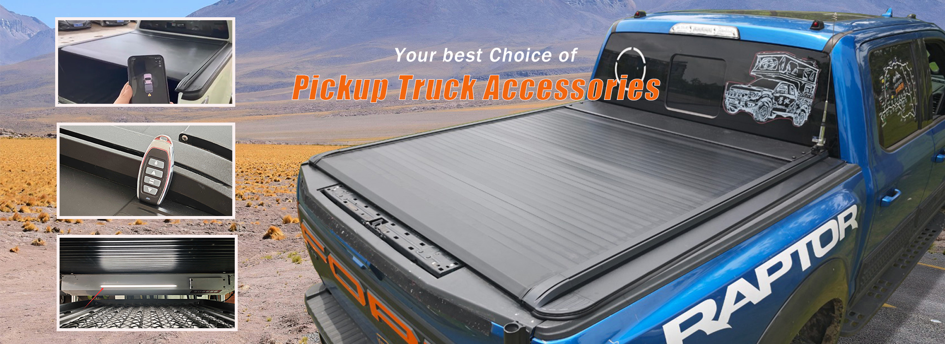 4x4 Truck Roller Lid