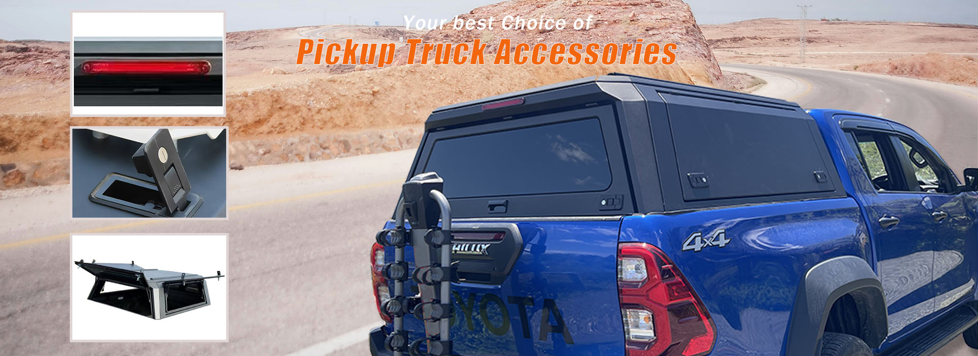 Hilux Revo pickup canopy