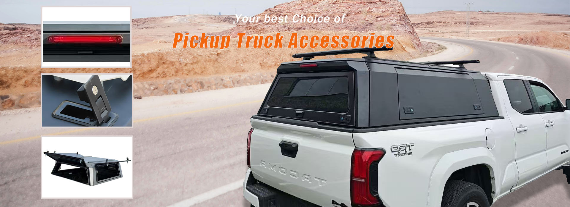 Toyota Tacoma pickup canopy