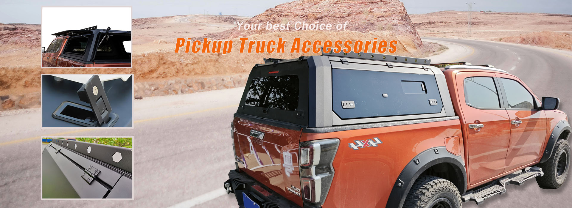 Isuzu D-max pickup canopy