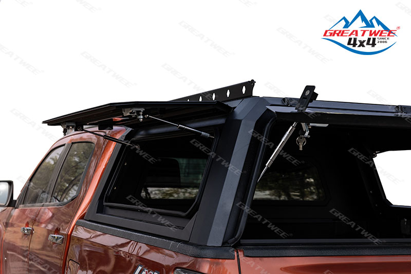 Pickup Canopy with Side Windows for Isuzu D-max | Compact Hard Canopy