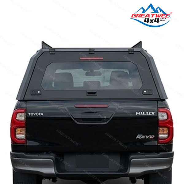 Side Windows Hard Canopy for Toyota REVO