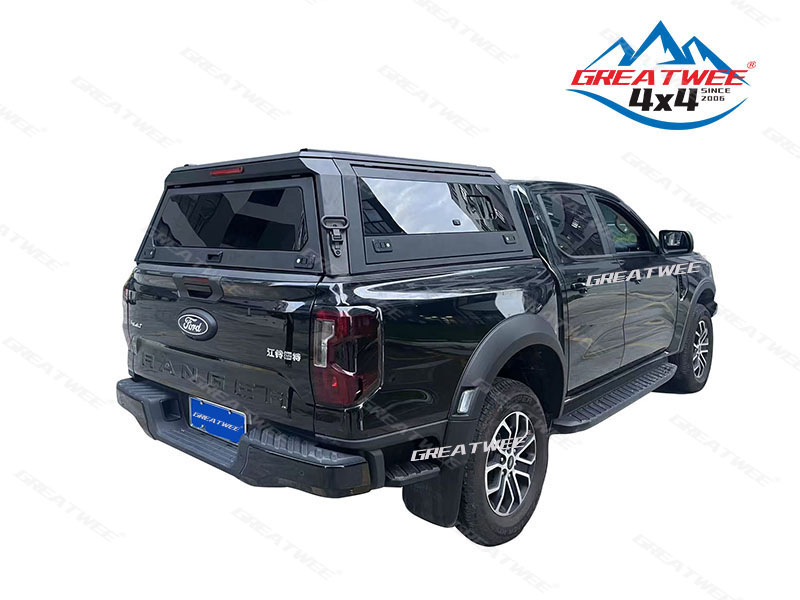Жесткий кузовной навес с боковыми окнами для Ford Ranger Жесткий кузовной навес с боковыми окнами для Ford Ranger