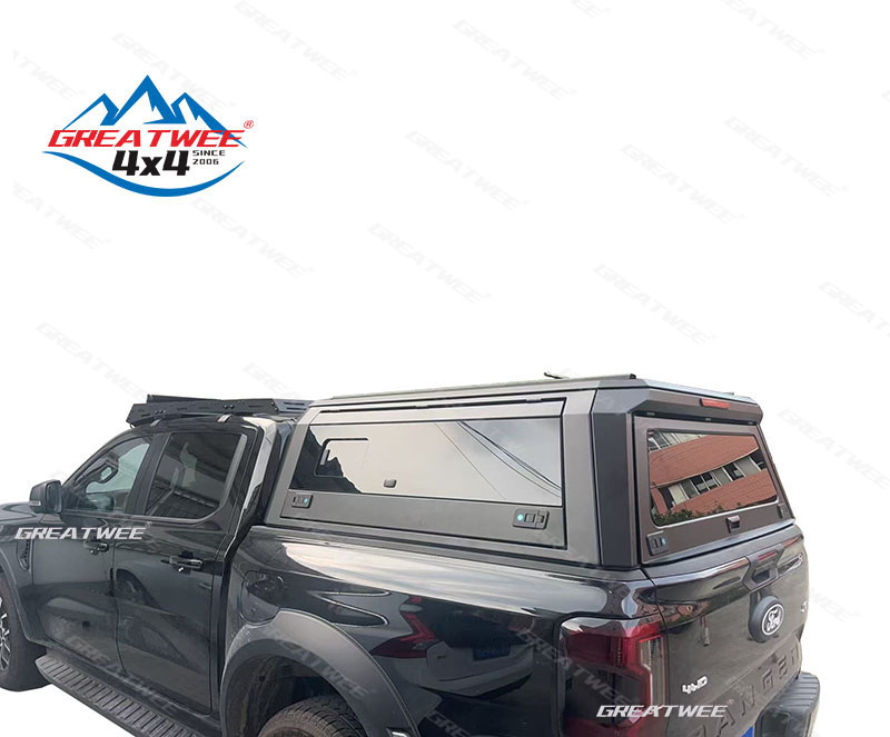 Equipped with Side Windows- Hard Canopy for Ford Ranger