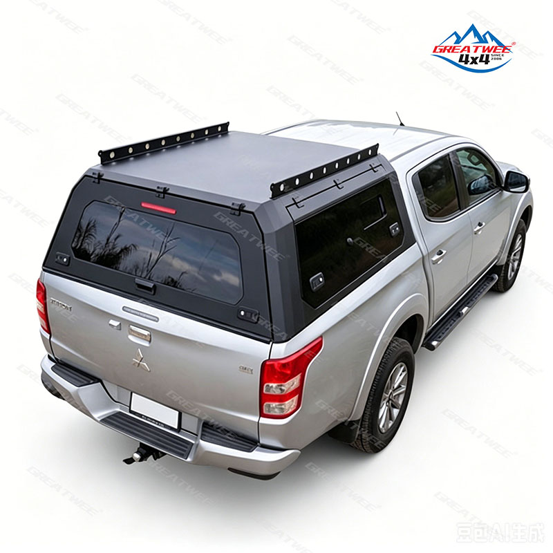 Тент на крыше Mitsubishi Triton с боковыми стеклами Тент на крыше Mitsubishi Triton с боковыми стеклами