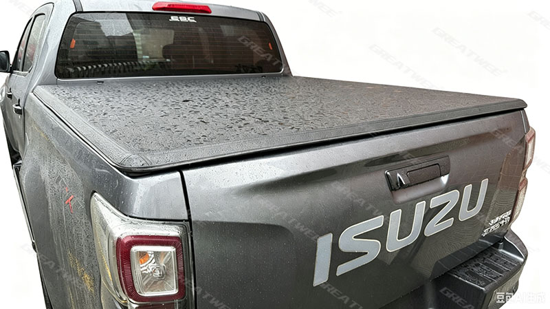 Waterproof PVC Soft Tri-Fold Truck Bed Barrel Cover