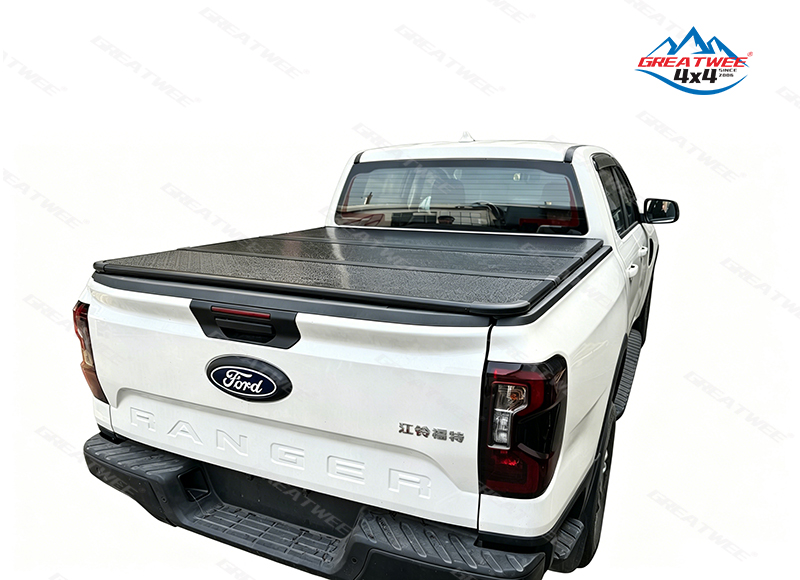 4x4 Pickup Truck Tri-Fold Tonneau Cover Aluminium Roller Lid