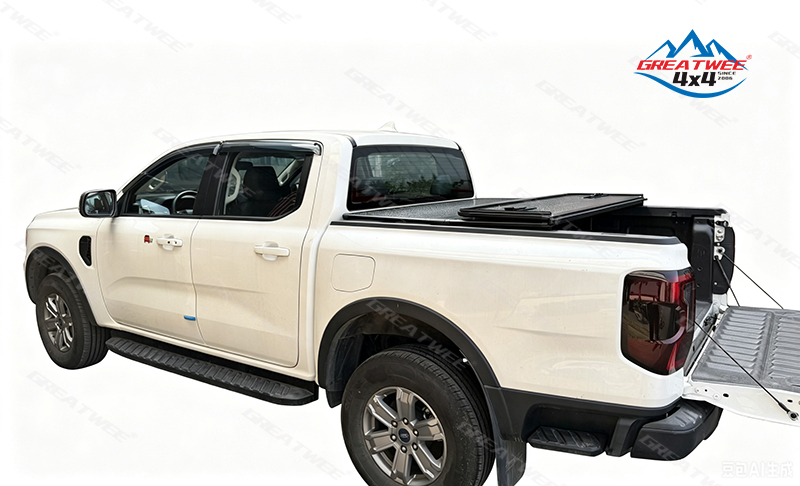 4x4 Pickup Truck Tri-Fold Tonneau Cover Aluminium Roller Lid