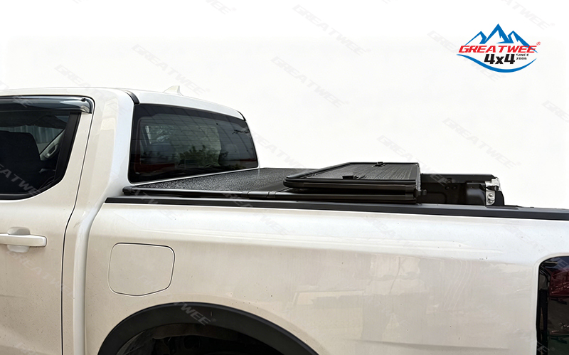 4x4 Pickup Truck Tri-Fold Tonneau Cover Aluminium Roller Lid