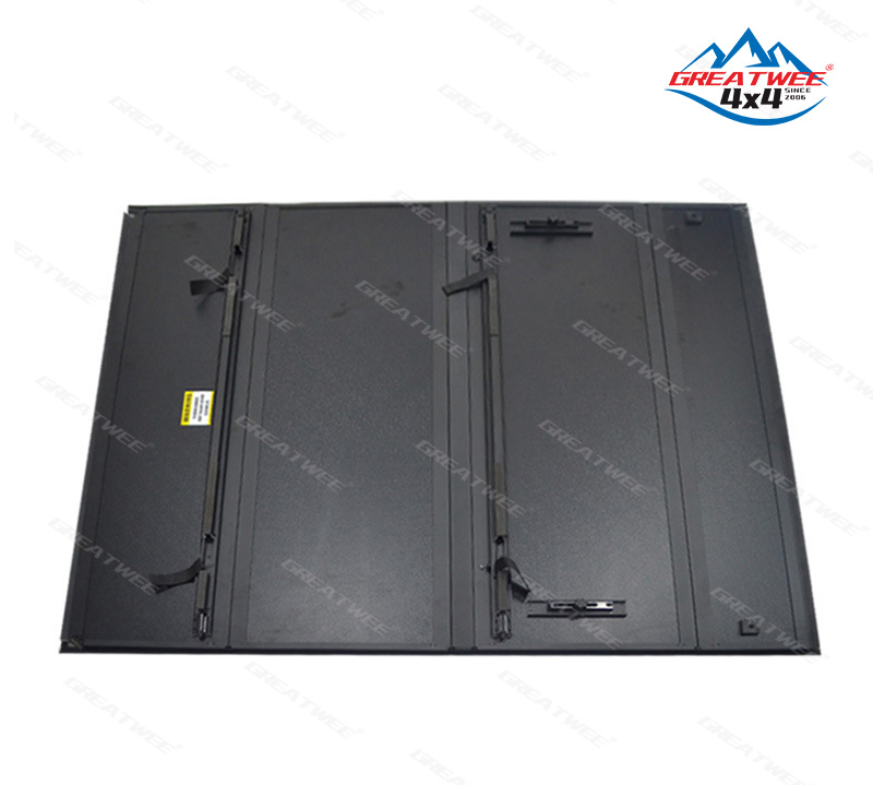 Hard Four Folding Tonneau Cover for 4x4 Pickup Truck Bed