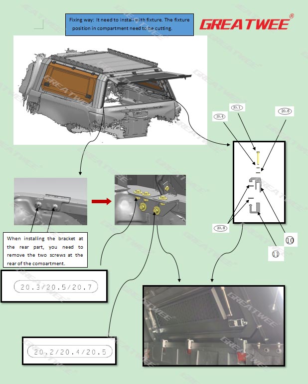 Pickup Truck Canopy Installation Guide Pickup Truck Canopy Installation Guide