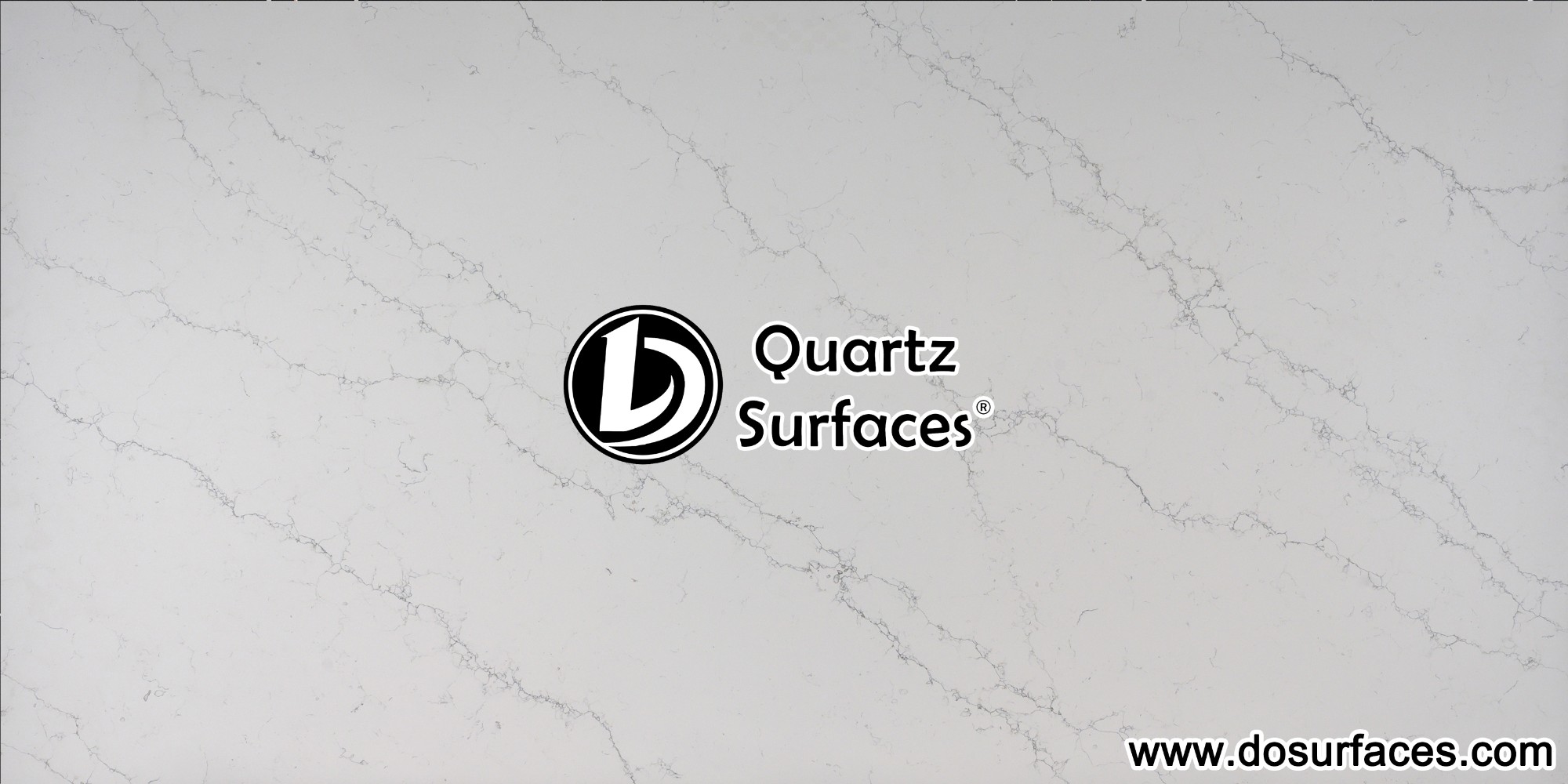 Calacatta White Quartz Stone Slab DO-S130