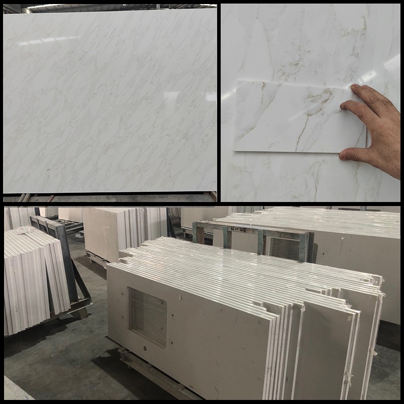Marble-Look Quartz