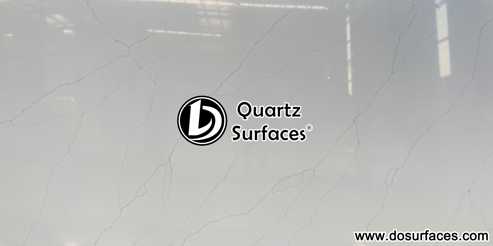 Calacatta White Quartz Stone Slab DO-S535