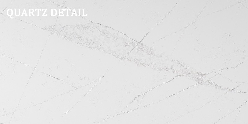 Calacatta White Quartz | Bookmatched Quartz Slabs DO-S5432