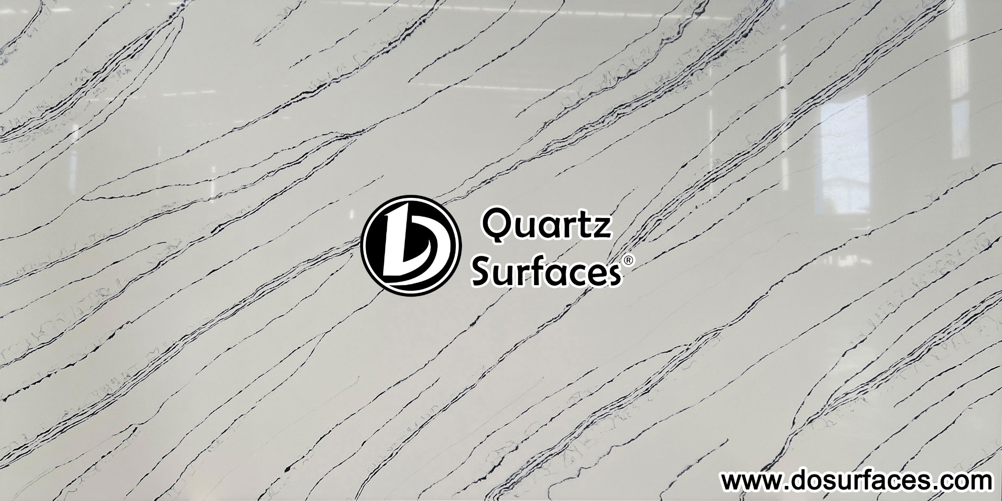 Calacatta White Quartz | Jumbo Quartz Slab DO-S4011
