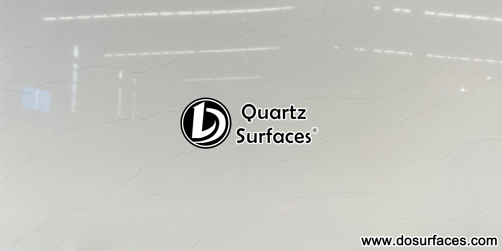 Calacatta White Quartz | Veined Quartz Slab DO-S3011