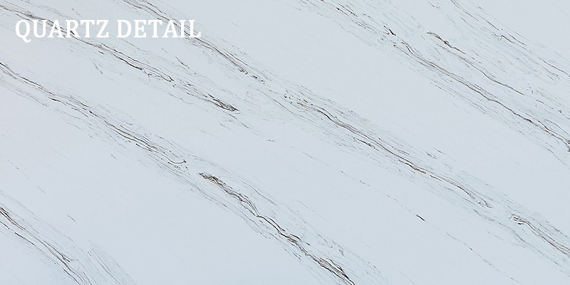 Calacatta Gold Quartz | Jumbo Quartz Slab DO-S1405