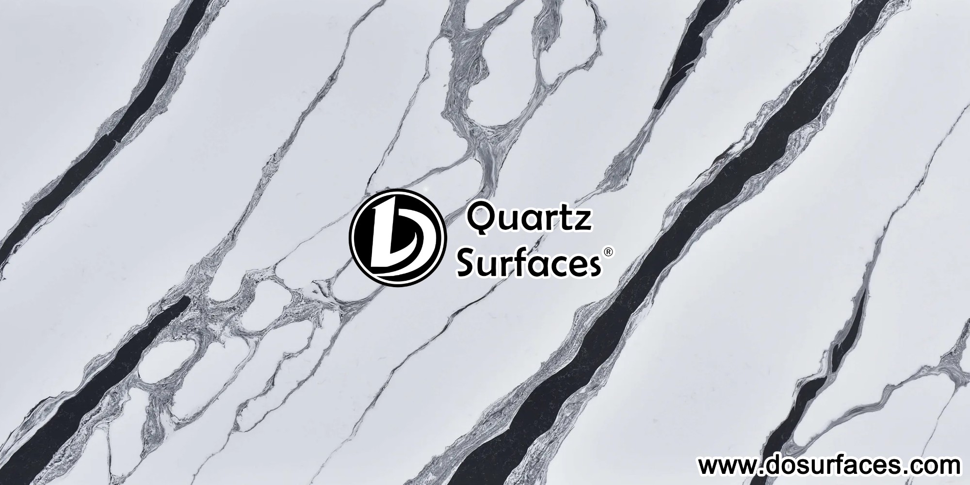 Panda White Marble-Look Quartz DO-S741