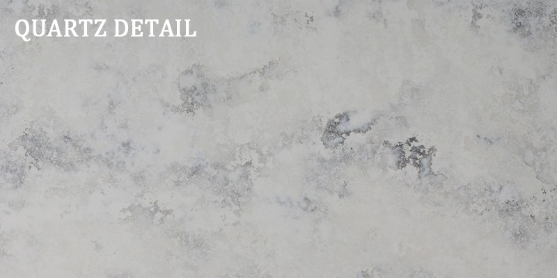 Premium Calacatta White Super Jumbo Marble-Look Quartz Slab DO-S532