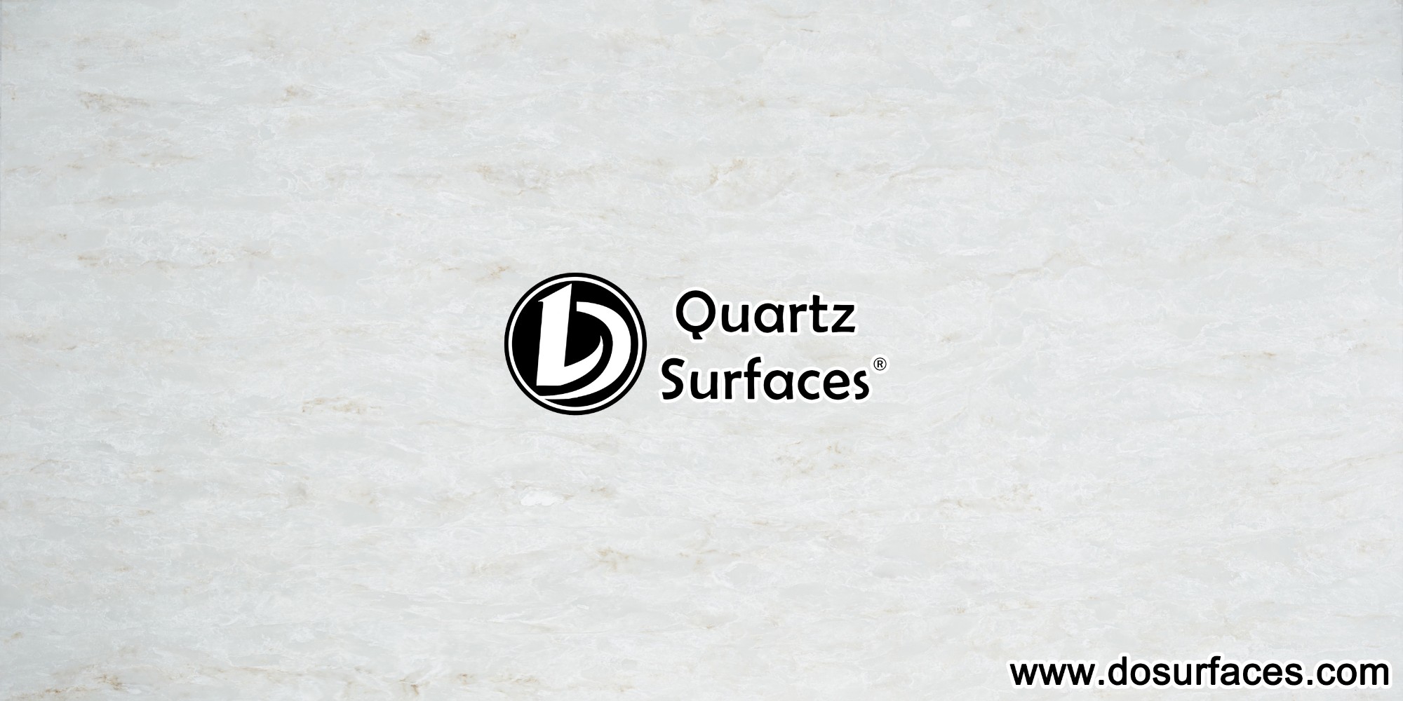 Jumbo Marble-Look Engineered Quartz Slab DO-S0801B