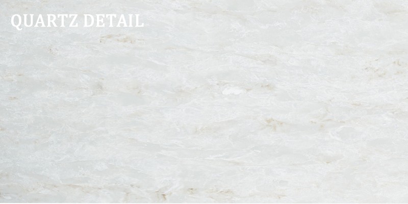 Jumbo Marble-Look Engineered Quartz Slab DO-S0801B