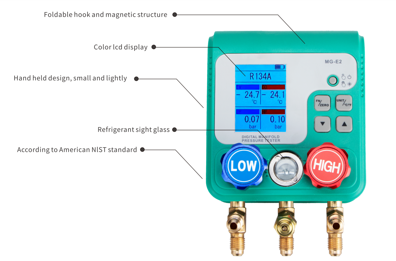 High precision handheld digital intelligent digital meter