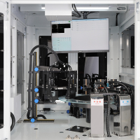 Glass disc type optical screening machine