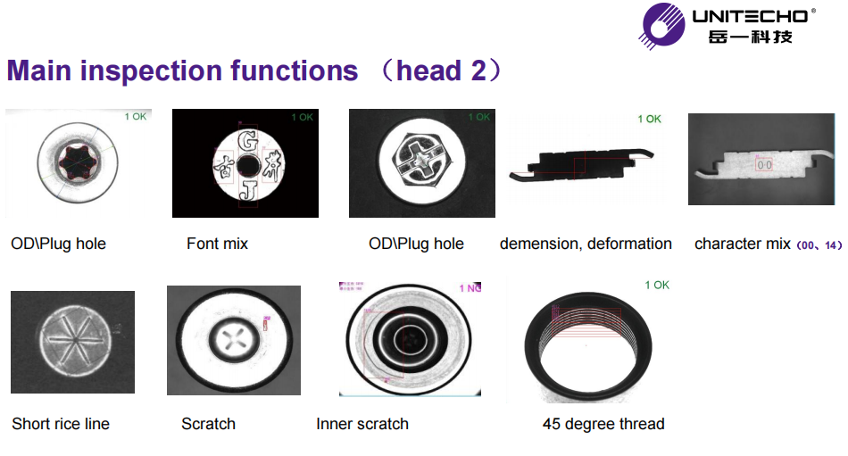 ฟังก์ชั่นการตรวจสอบหลักของเครื่องคัดแยกด้วยแสง