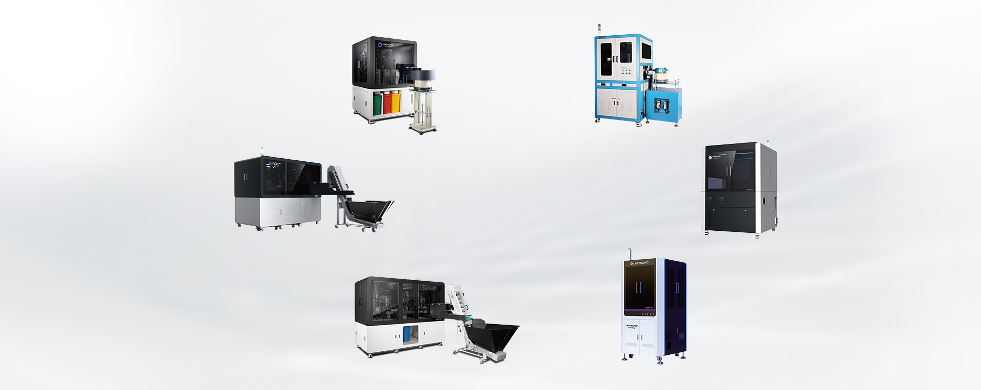 Indexing disc continuous optical screening machine UFC-D-IV