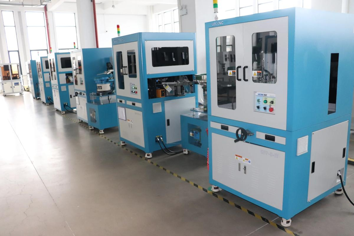 Indexing disc continuous optical screening machine