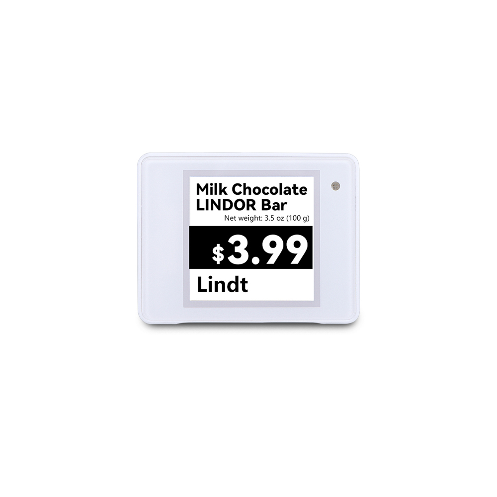 White Shell 1.54 Inch Electronic Shelf Label