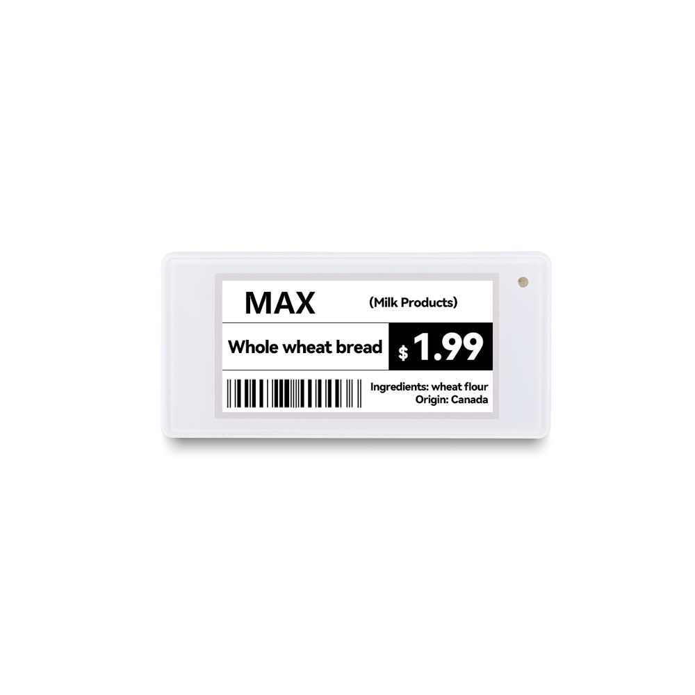 White Shell 2.13 Inch Electronic Shelf Label