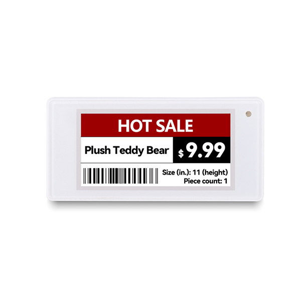 White Shell 2.13 Inch Electronic Shelf Label