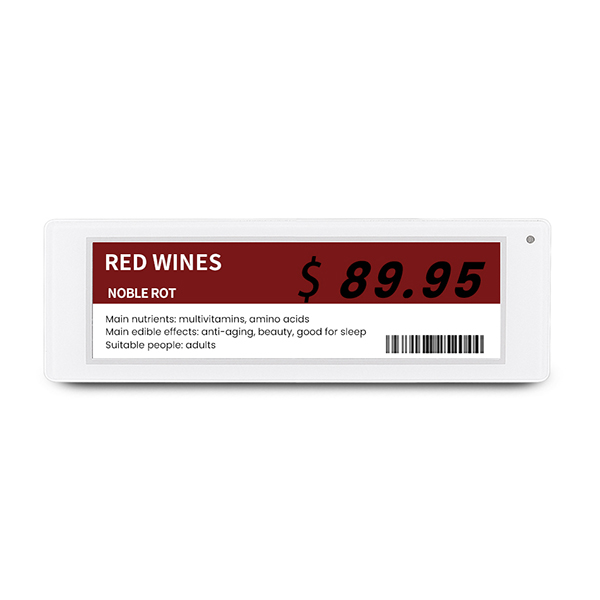 White Shell 4.3 Inch Electronic Shelf Label