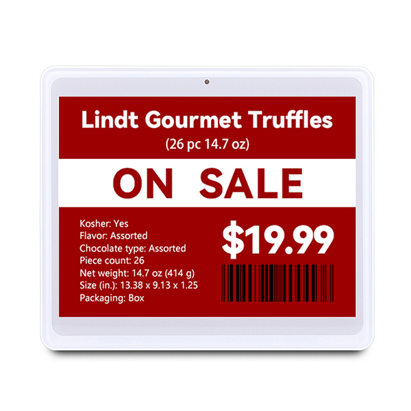 White Shell 5.83 Inch Electronic Shelf Label