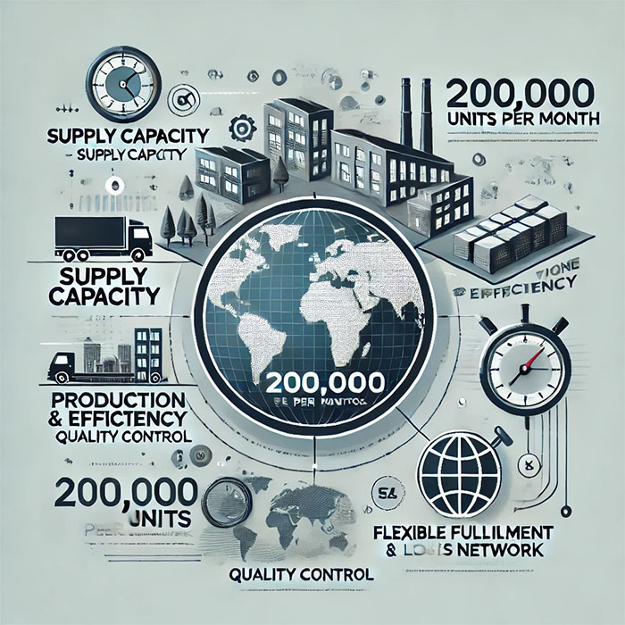 Monthly Supply Capacity of Guangzhou PanPanTech Co., Ltd