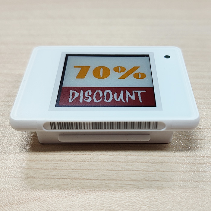 1.54 Inch 4 Color Electronic Retail Label Display Color Black White Red Yellow