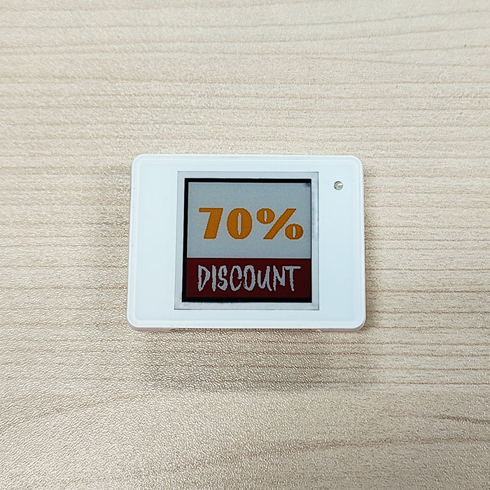 1.54 Inch 4 Color Electronic Retail Label Display Color Black White Red Yellow