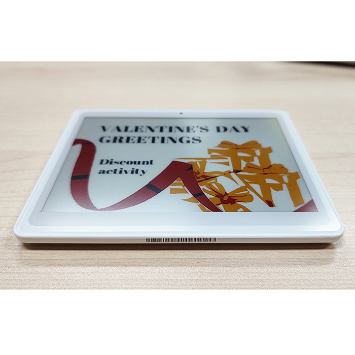 5.8 Inch 4 Color Electronic Retail Label Display Color Black White Red Yellow