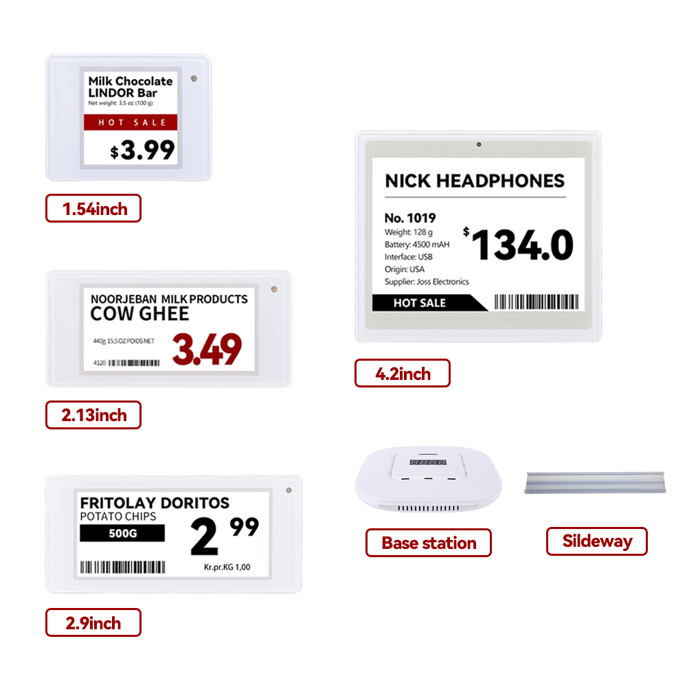 Electronic Shelf Label Demo Kits 10PCS