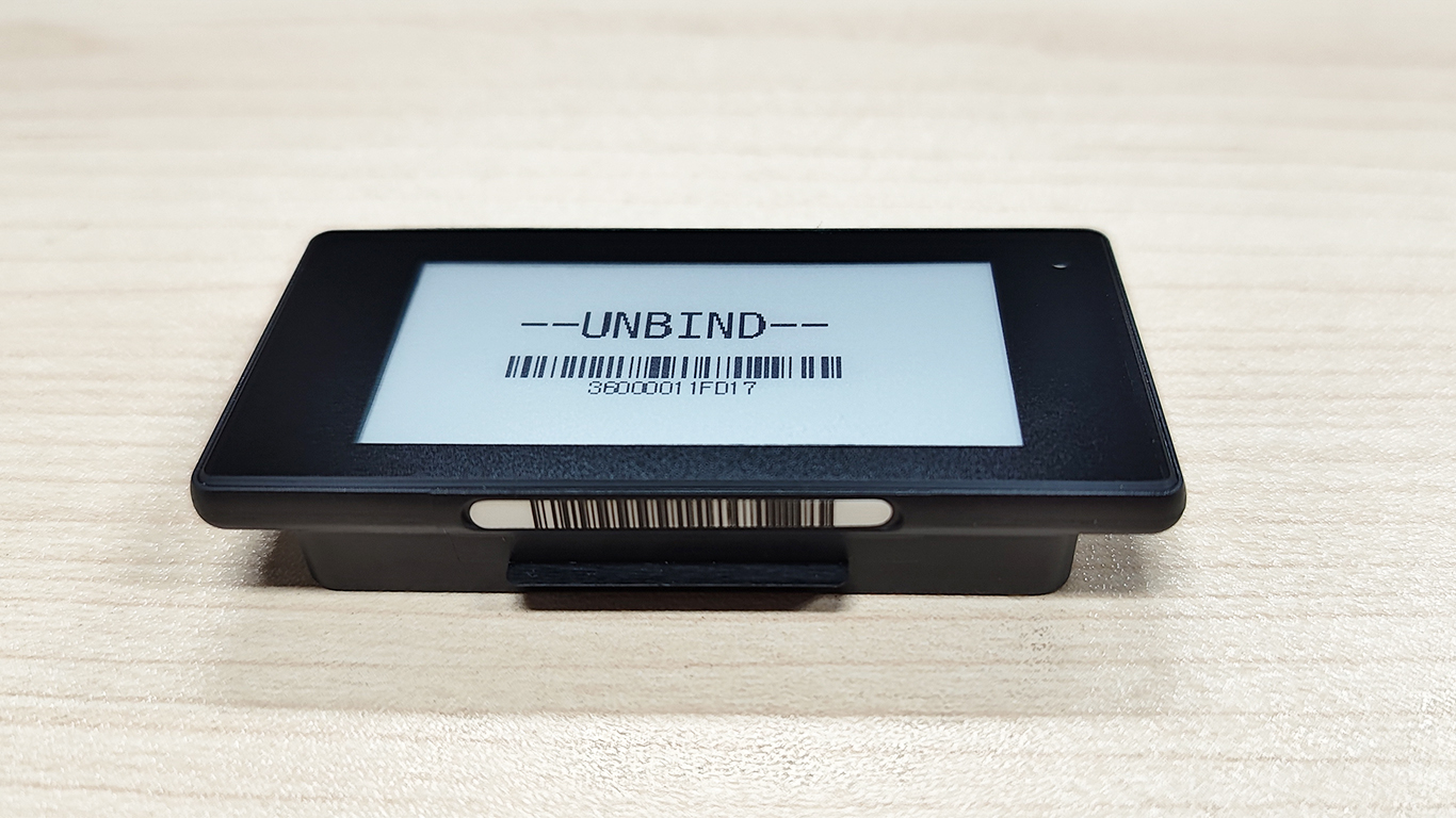 Black Shell 2.13 Inch Electronic Shelf Label