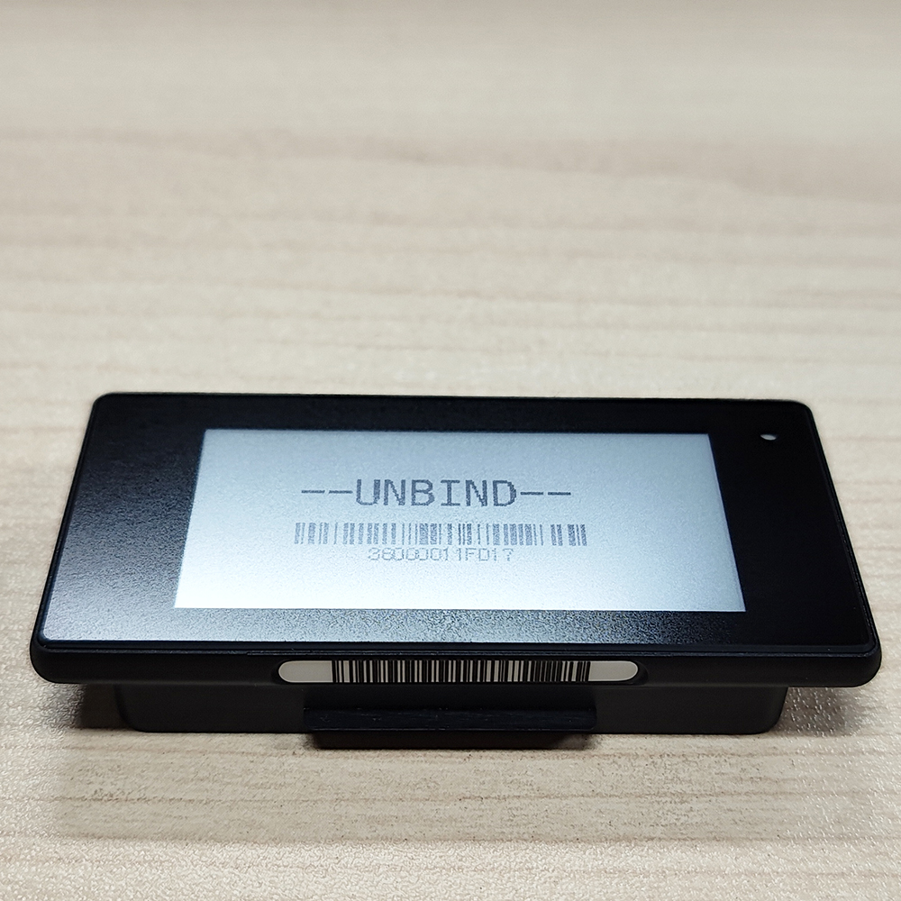 Black Shell 2.13 Inch Electronic Shelf Label