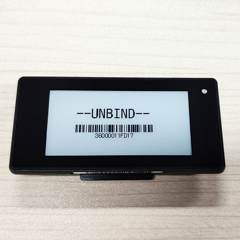 Black Shell 2.13 Inch Electronic Shelf Label