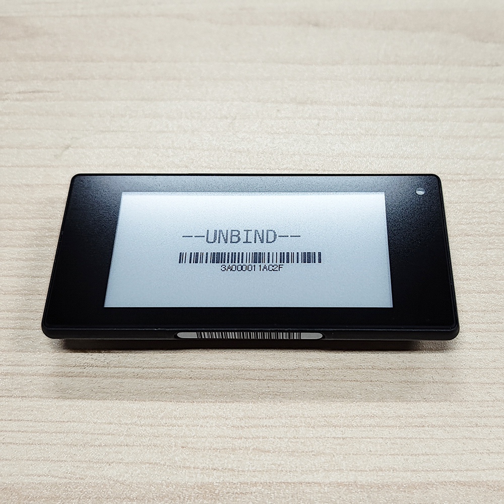 Black Shell 2.66 Inch Electronic Shelf Label