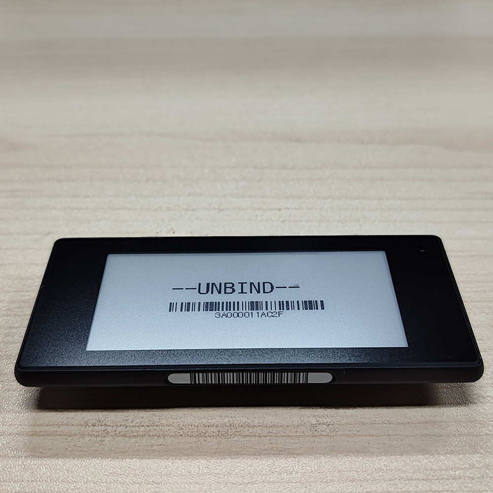 Black Shell 2.66 Inch Electronic Shelf Label