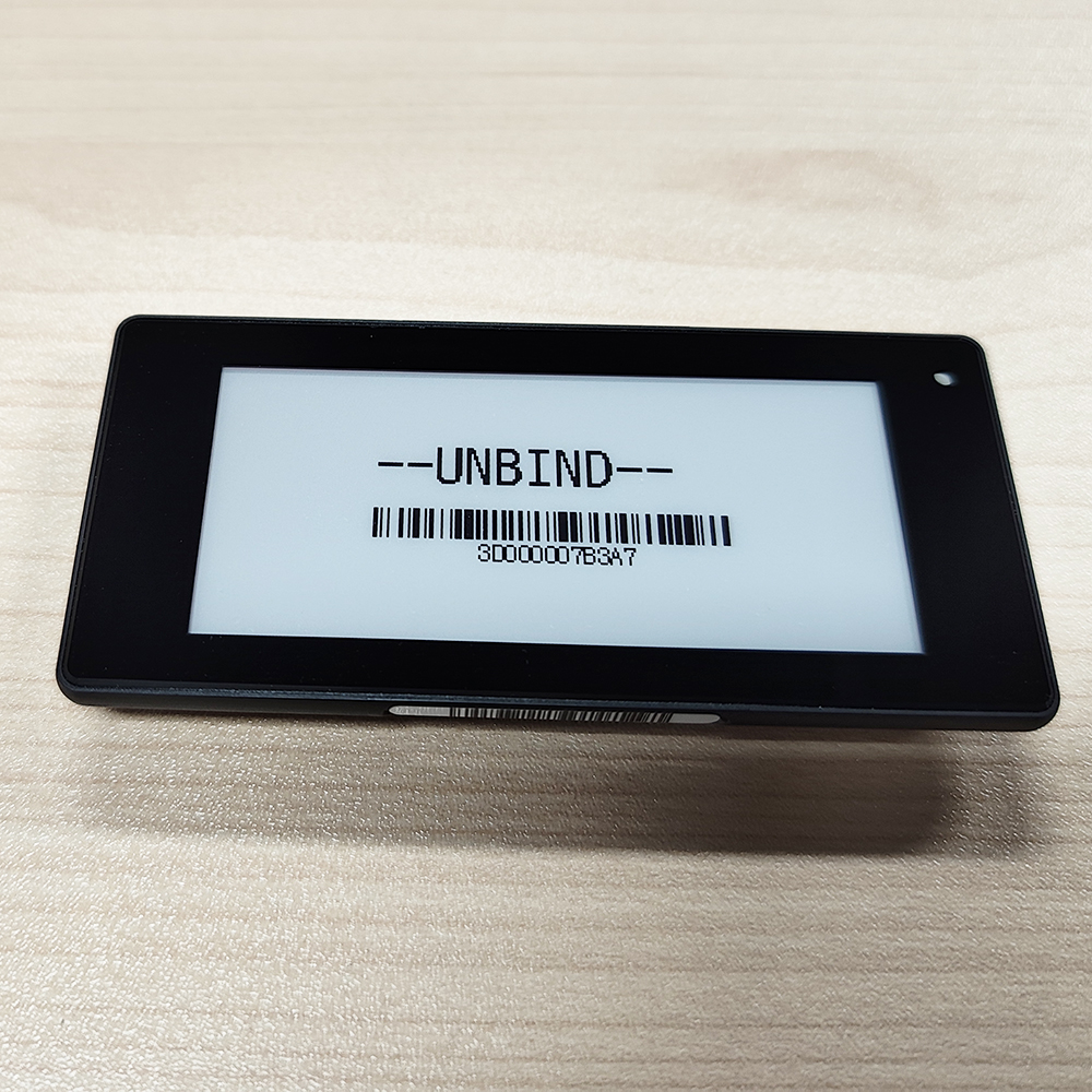 Black Shell 2.9 Inch Electronic Shelf Label