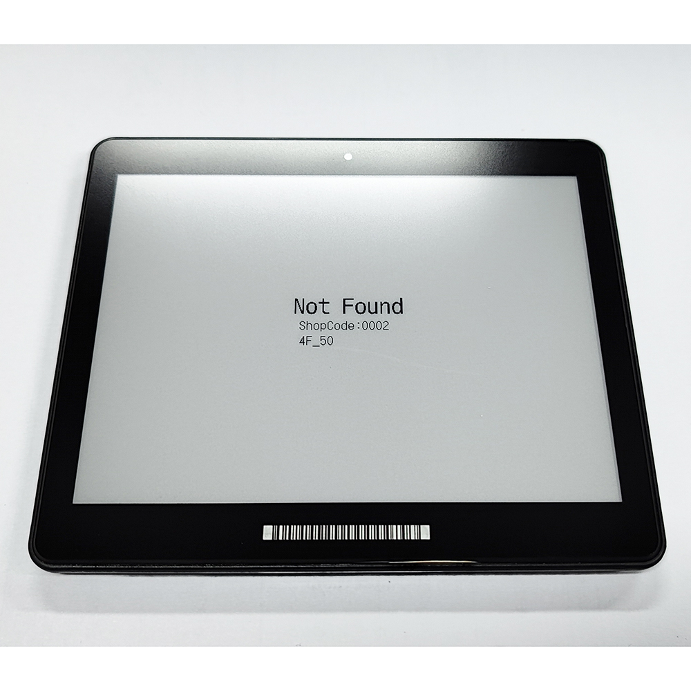 Black Shell 5.83 Inch Electronic Shelf Label