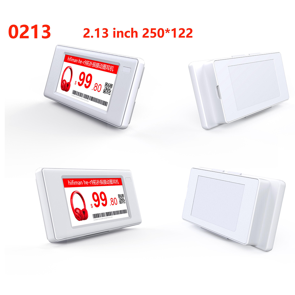 2.13 Inch 3 Color Electronic Shelf Label Display Color Black White Red